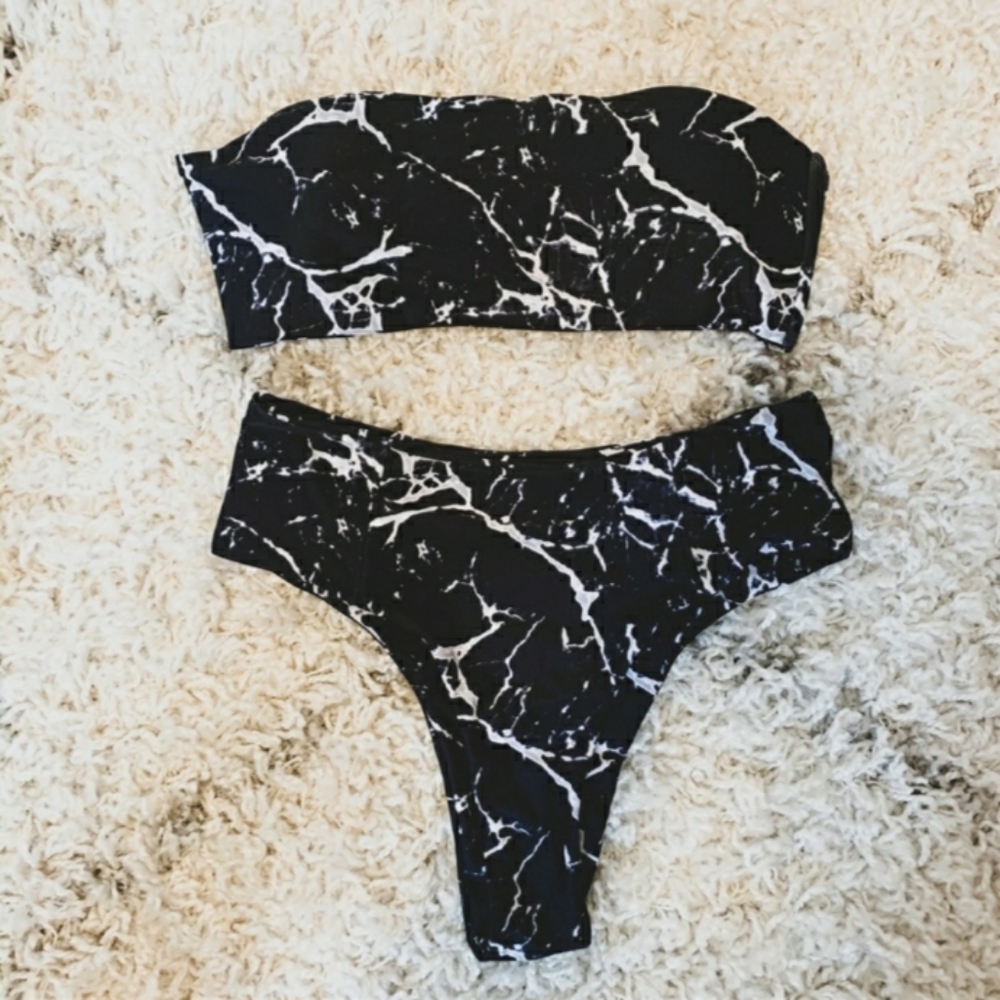 marble bikini